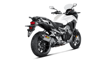 Akrapovic Slip-on Line Titanium Einddemper met E-keur Honda VFR 800 X Crossrunner 2015 > 2016